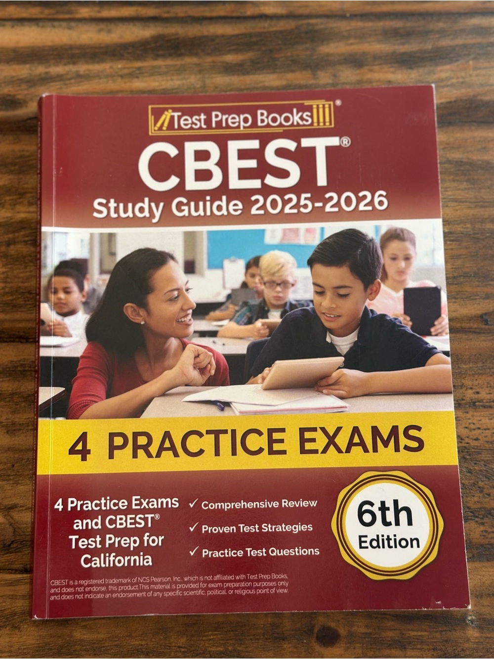 CBEST Study Guide 2025-2026 - Red Cover -